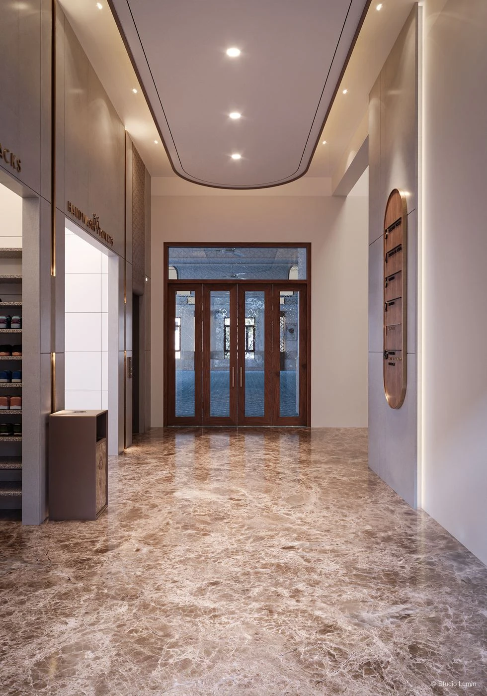 Lobby Entrance Axis